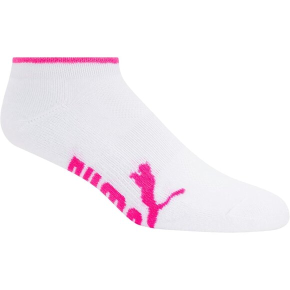 🆕Women White Ankle-High Runner Socks Featuring Colorful Arch Support Technology - Picture 2 of 6